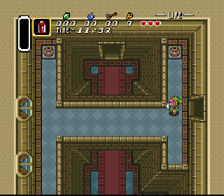 Screenshot Thumbnail / Media File 1 for Legend of Zelda, The - A Link to the Past (USA) [Hack by JaSp v2.0] (Time+Day-Night Cycle)
